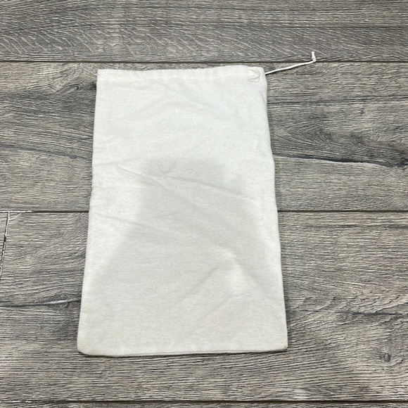 • Prada • Unisex Shoe Dust Bag White and Black Drawstring - Picture 2 of 4